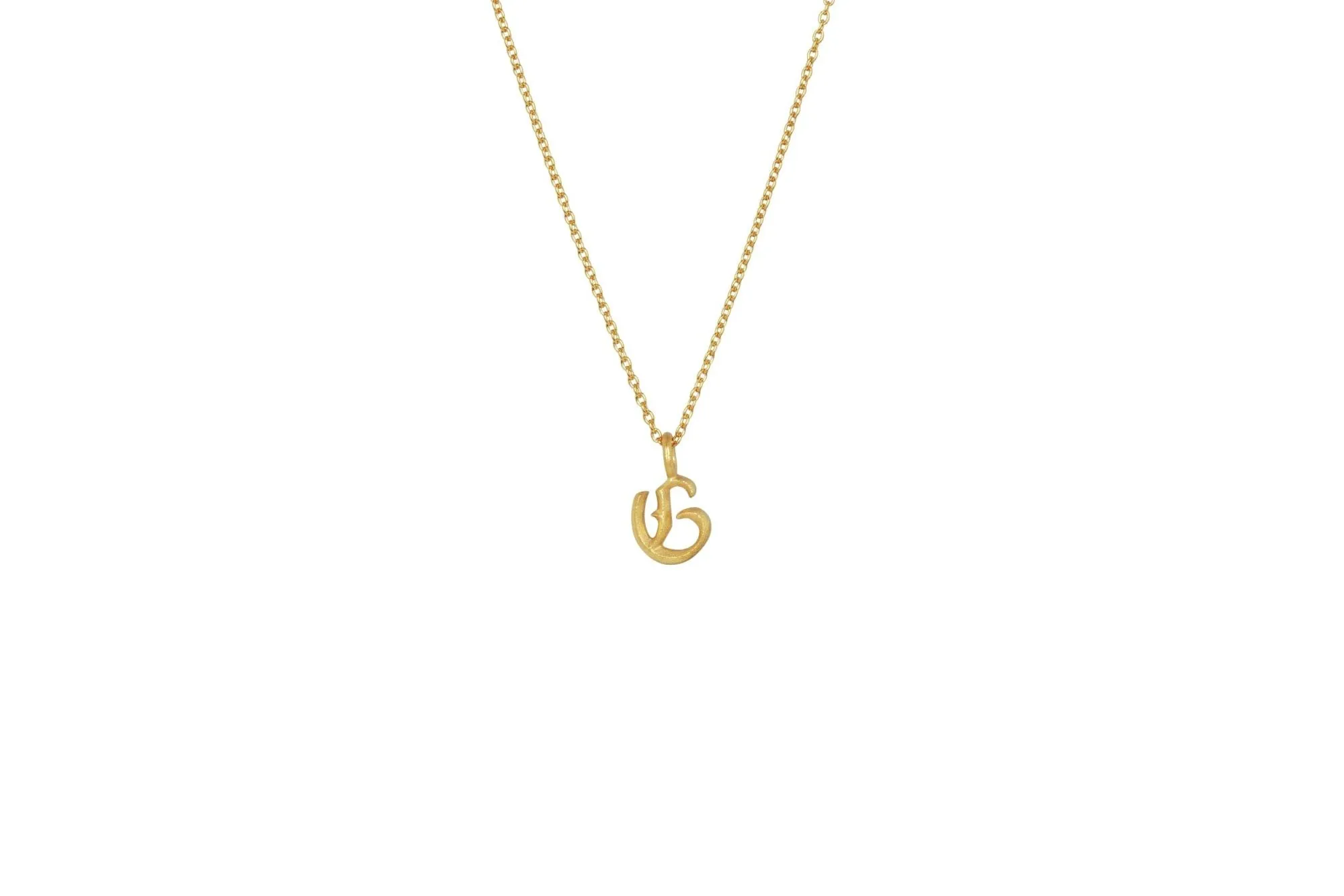 IX G Ice 22K Gold Plated Pendant