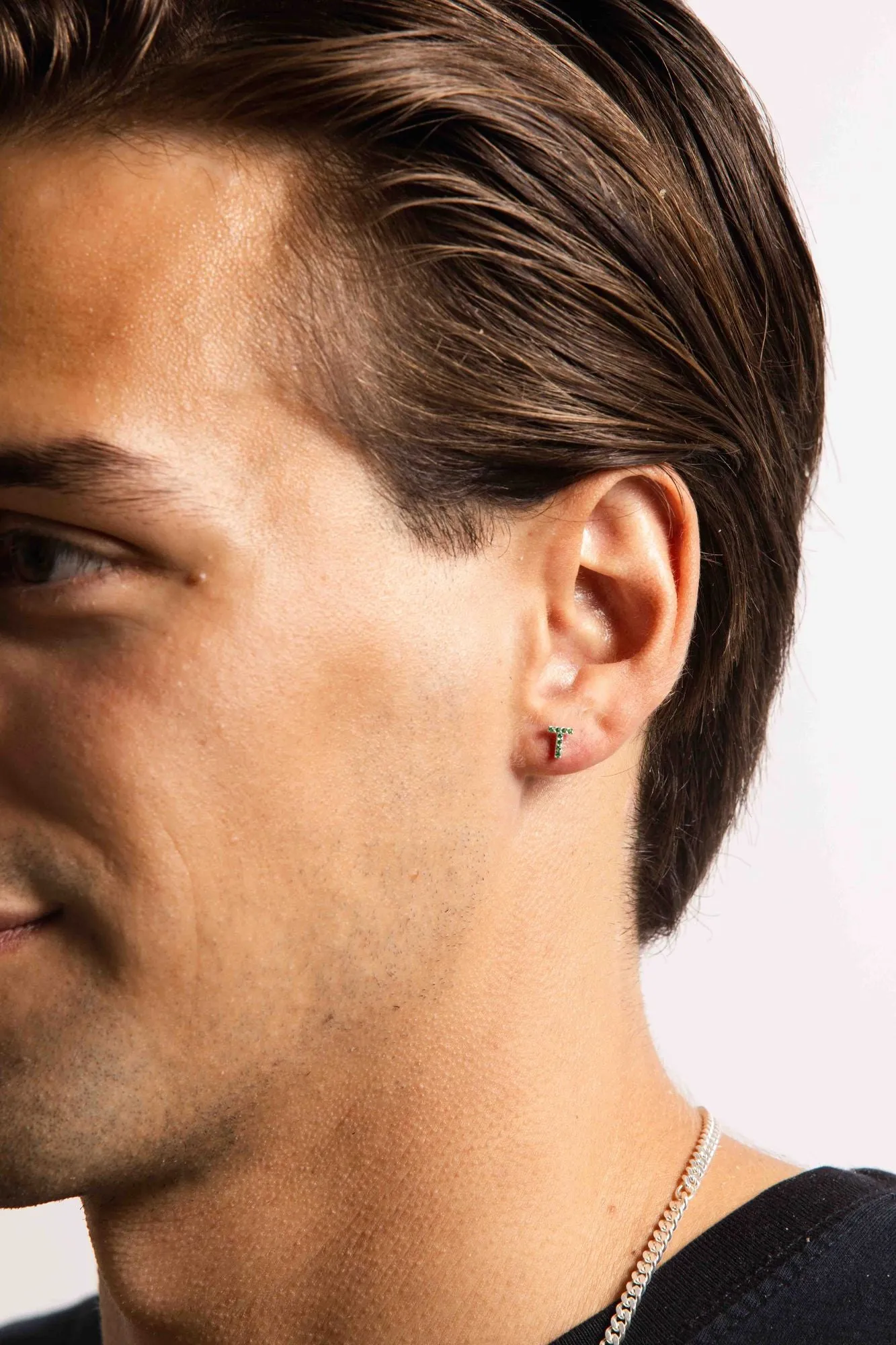 IX Isa 22K Gold Plated Stud