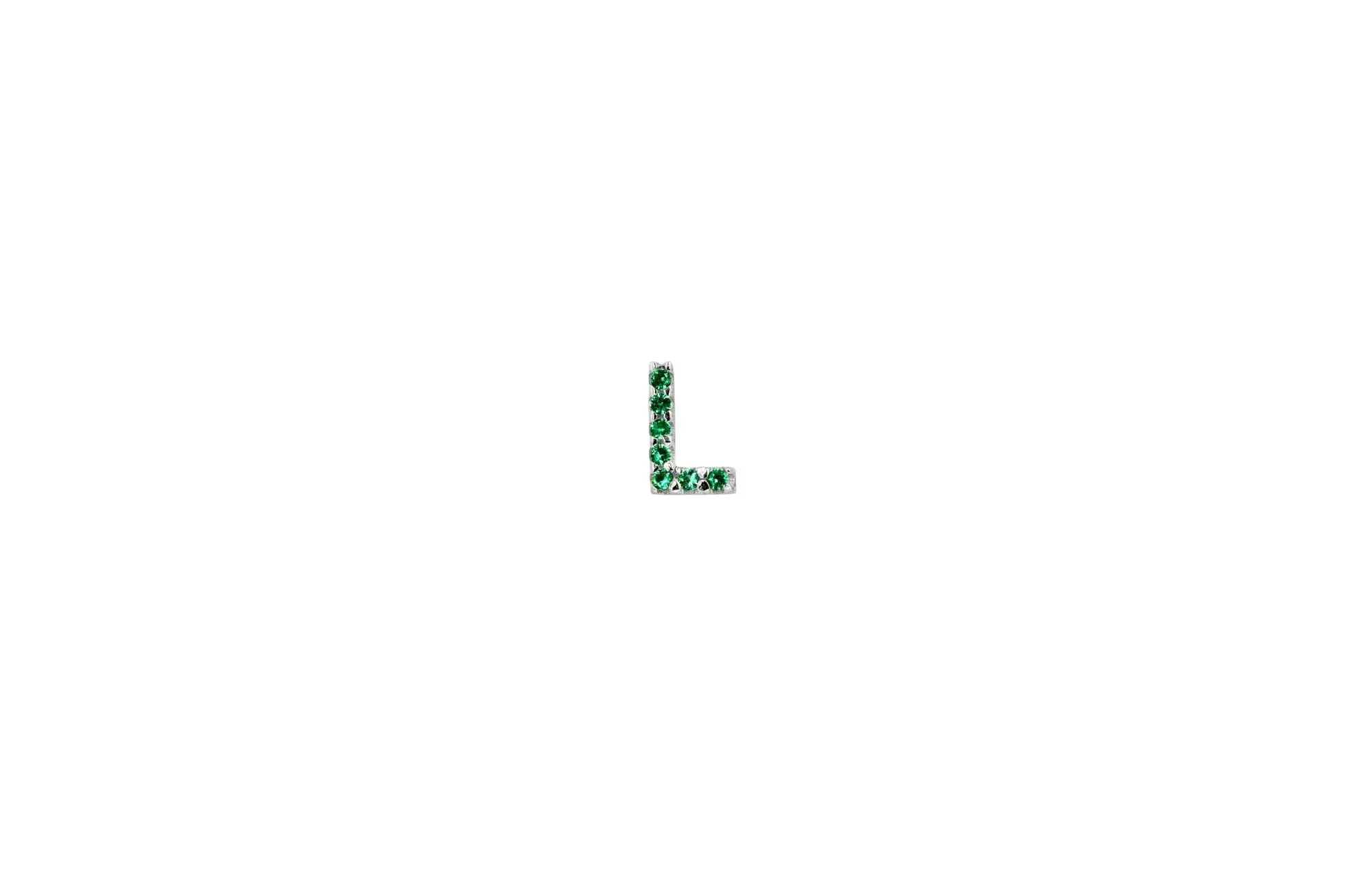 IX L Silver Stud w. Zirconia