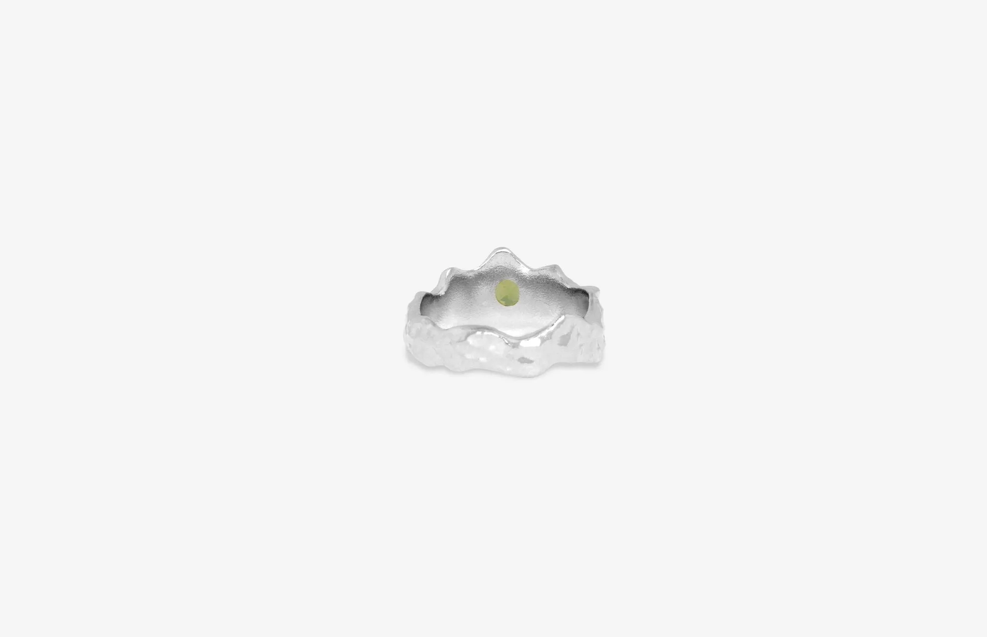 IX Nora Silver Ring w. Peridot