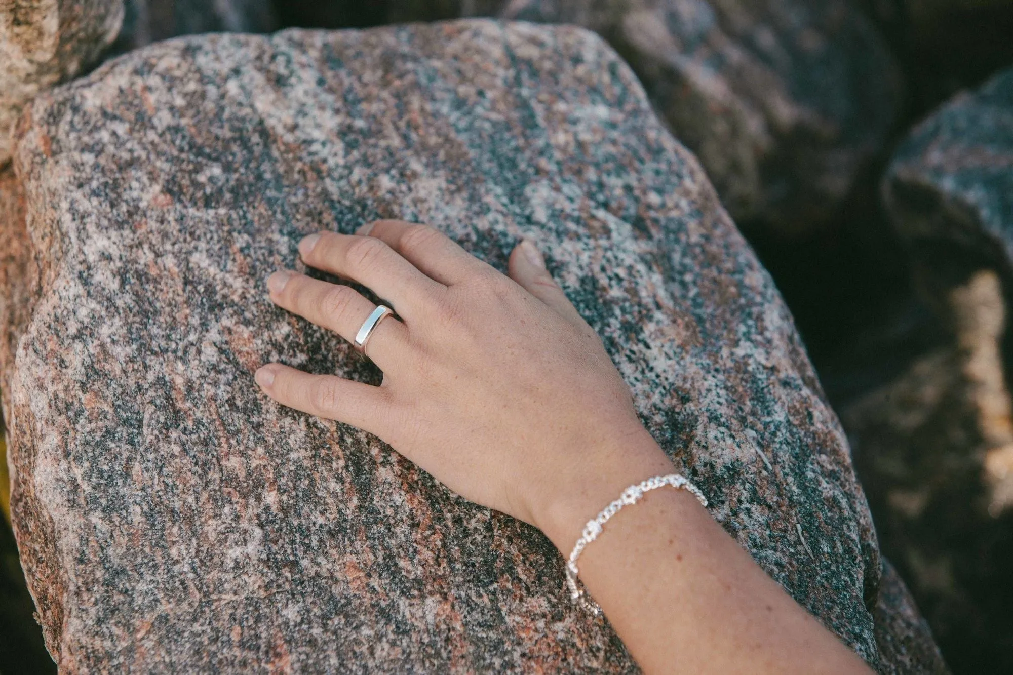 IX Rock Curb Bracelet