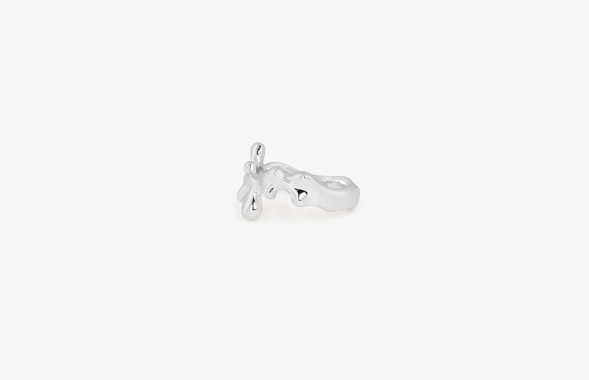 IX Theo Silver Ring