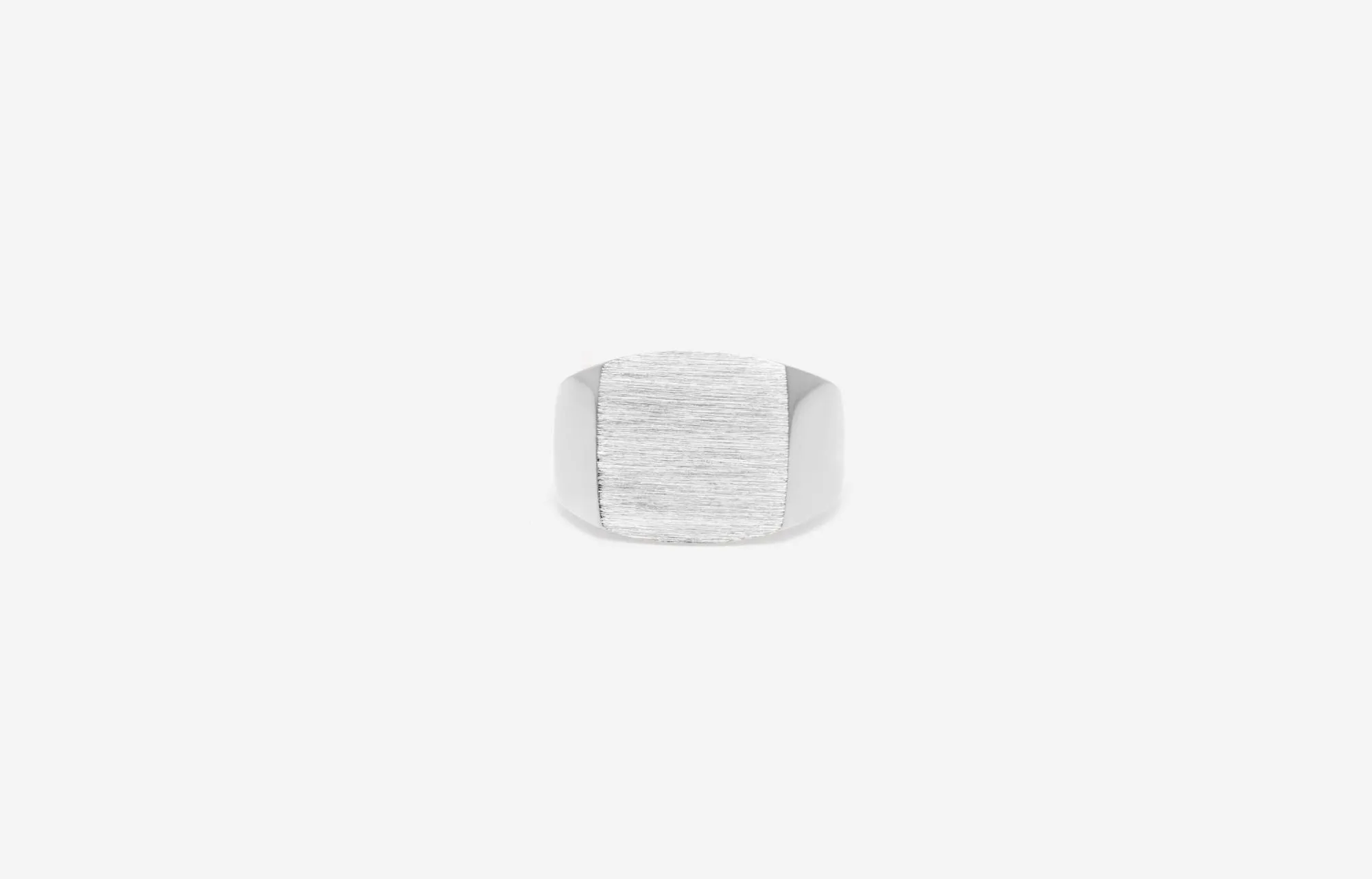 IX Tribute Silver Signet Ring
