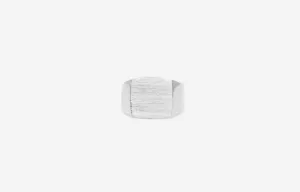IX Tribute Silver Signet Ring