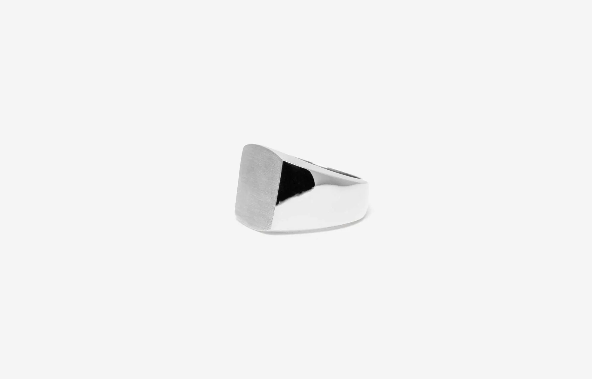 IX Tribute Silver Signet Ring
