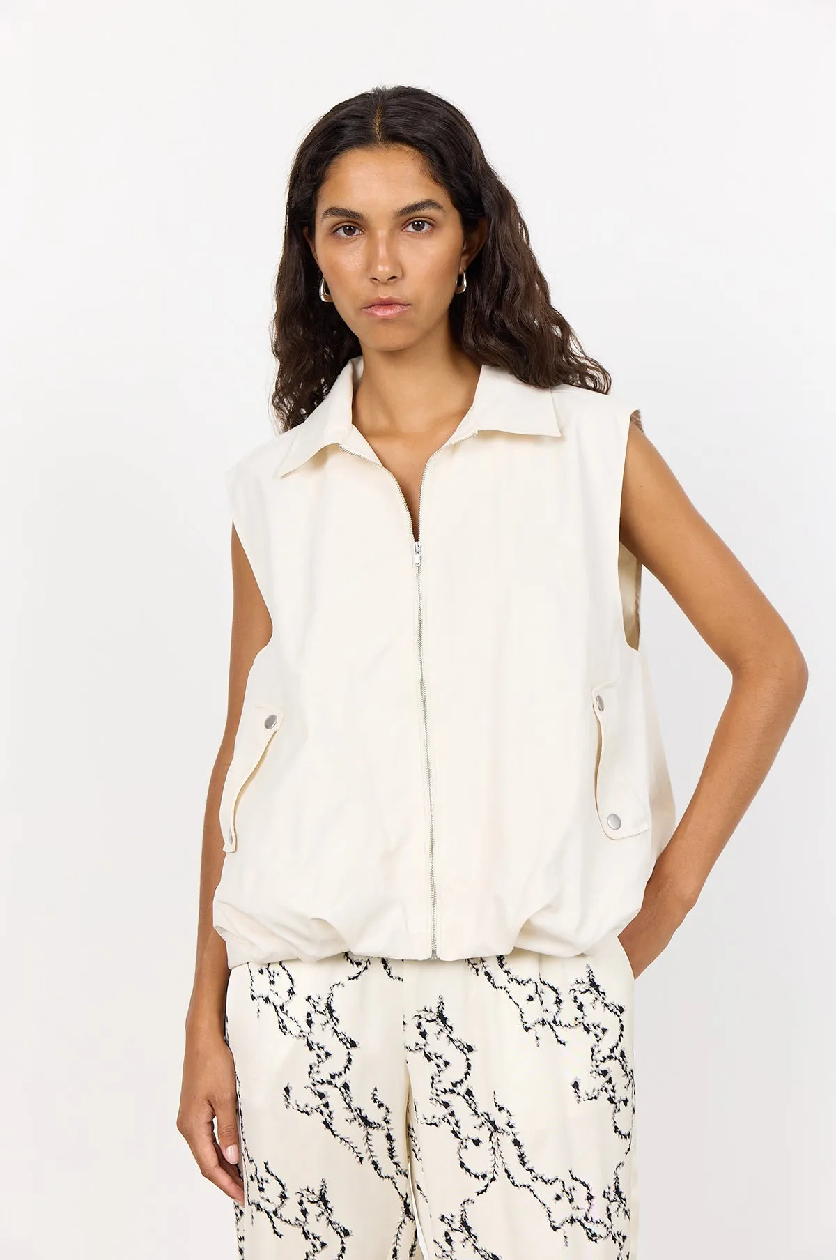 Karrie Waistcoat Turtledove