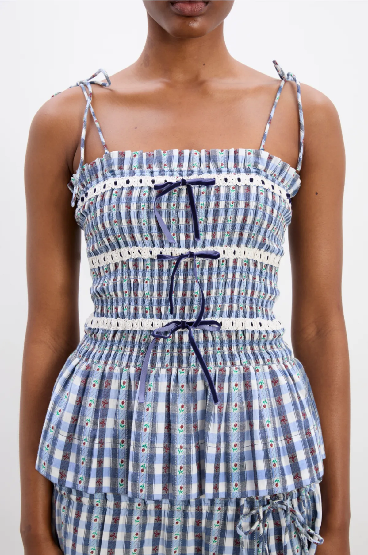 Katya Cami Margot Denim Navy