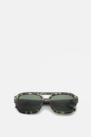 Kaya Sunglasses Black/Yellow Tortoise
