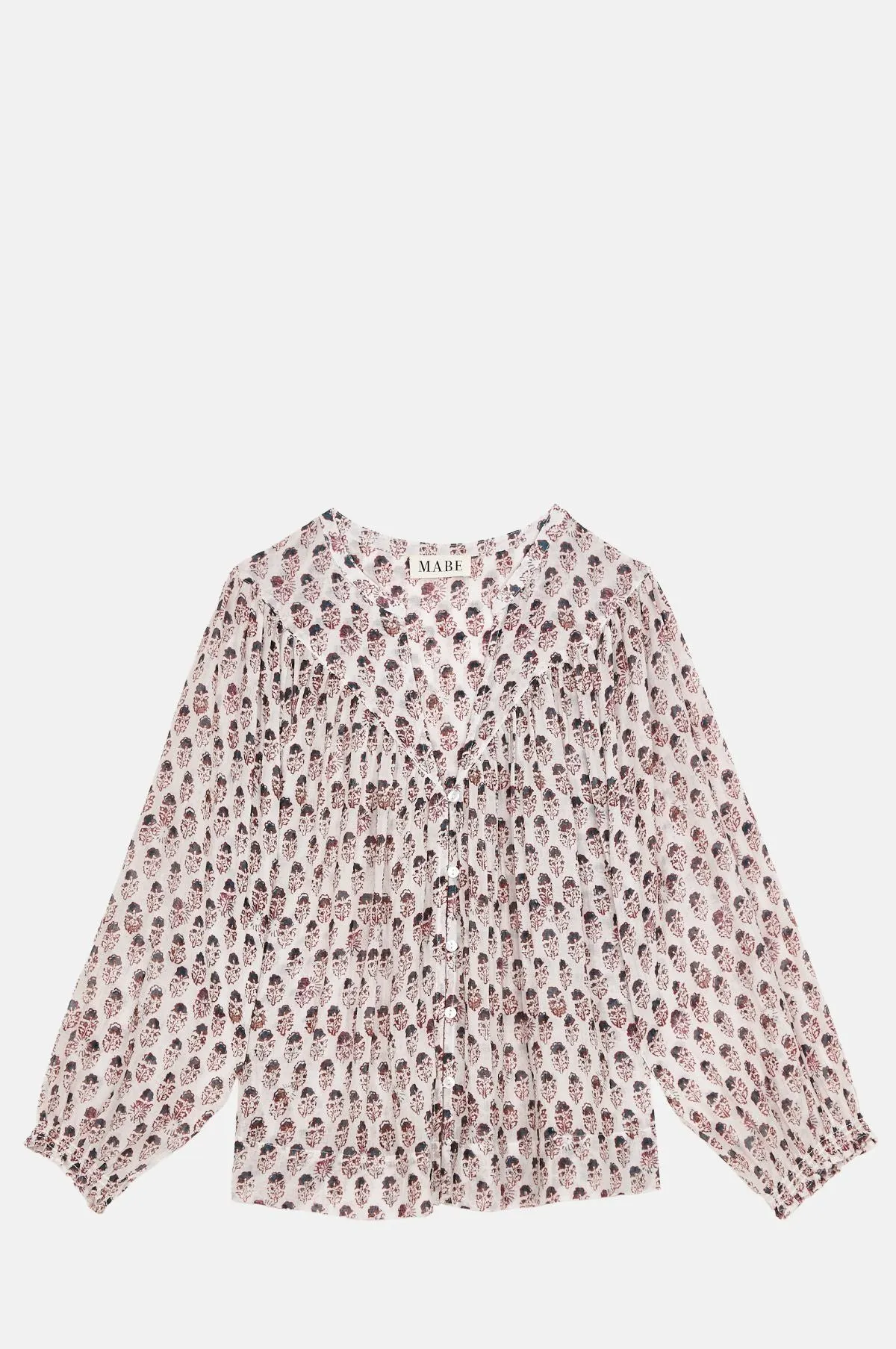 Kiki Print L/S Top Blue