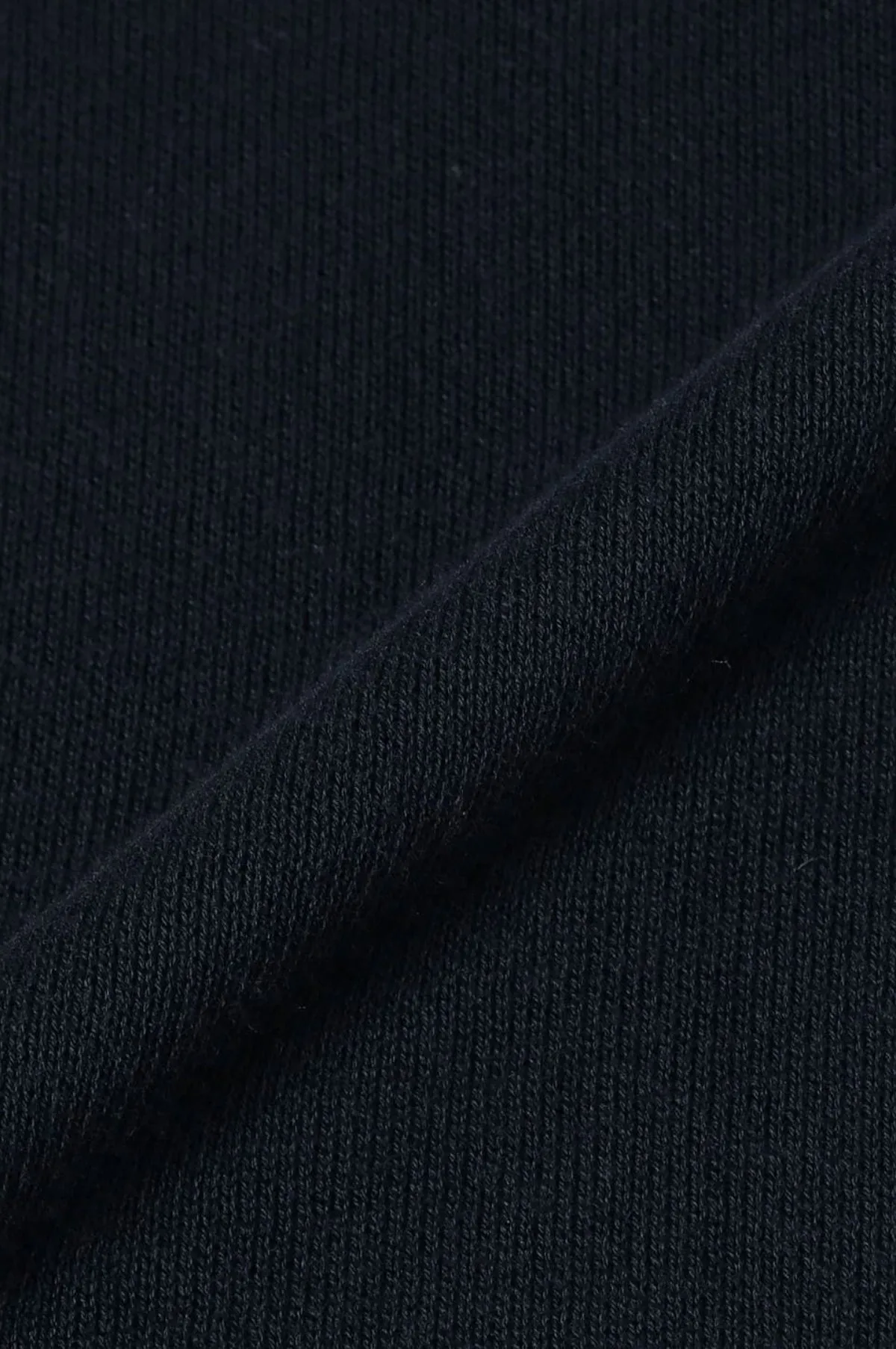Knit Polo L/S 12G Navy