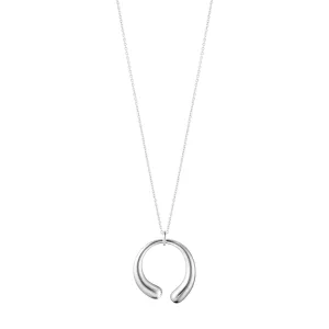 Large Mercy Silver Necklace