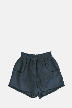 Lefkada Shorts Charcoal/Black