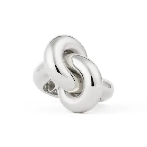 Legacy Knot Big (Fat) 18K Whitegold Ring