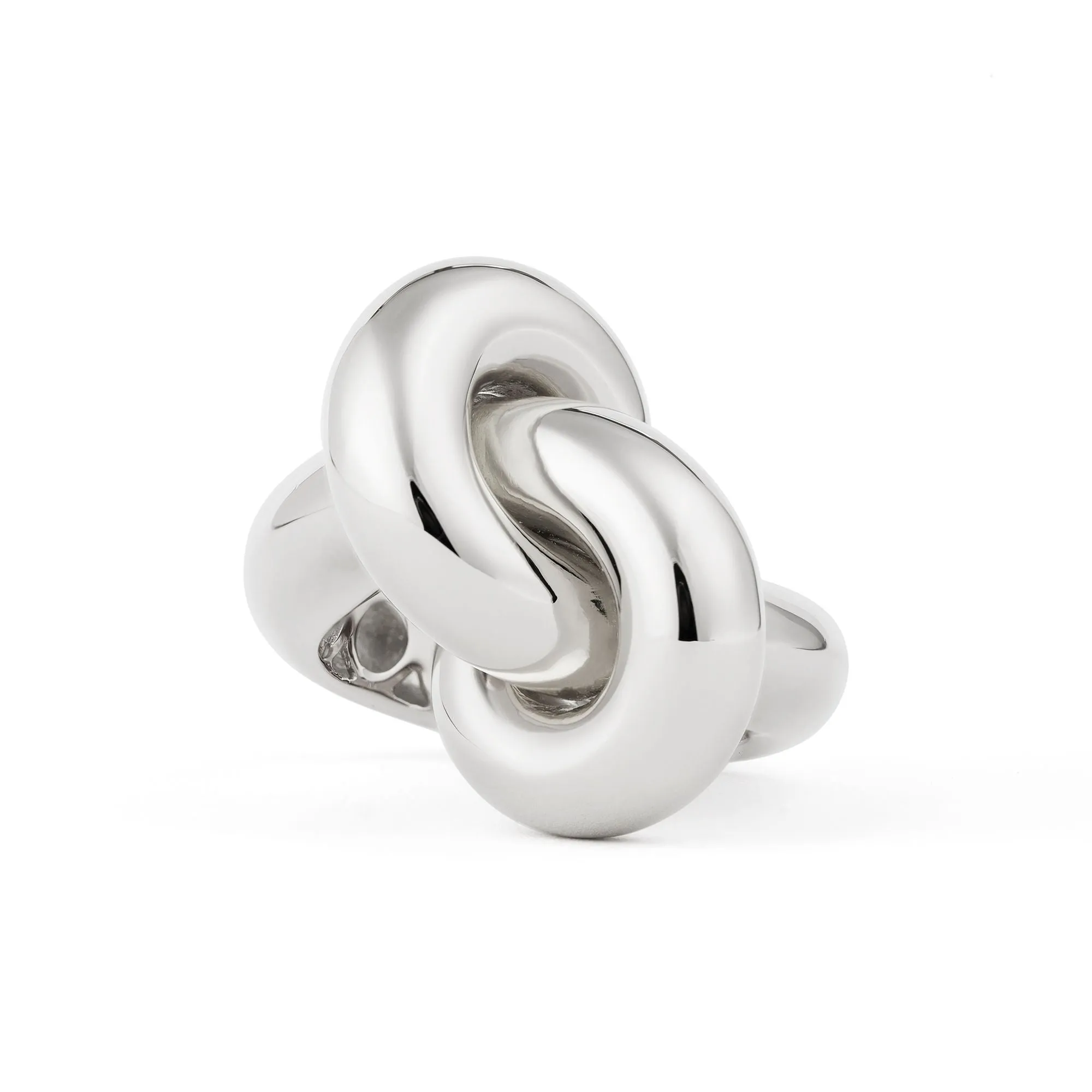 Legacy Knot Big (Fat) 18K Whitegold Ring