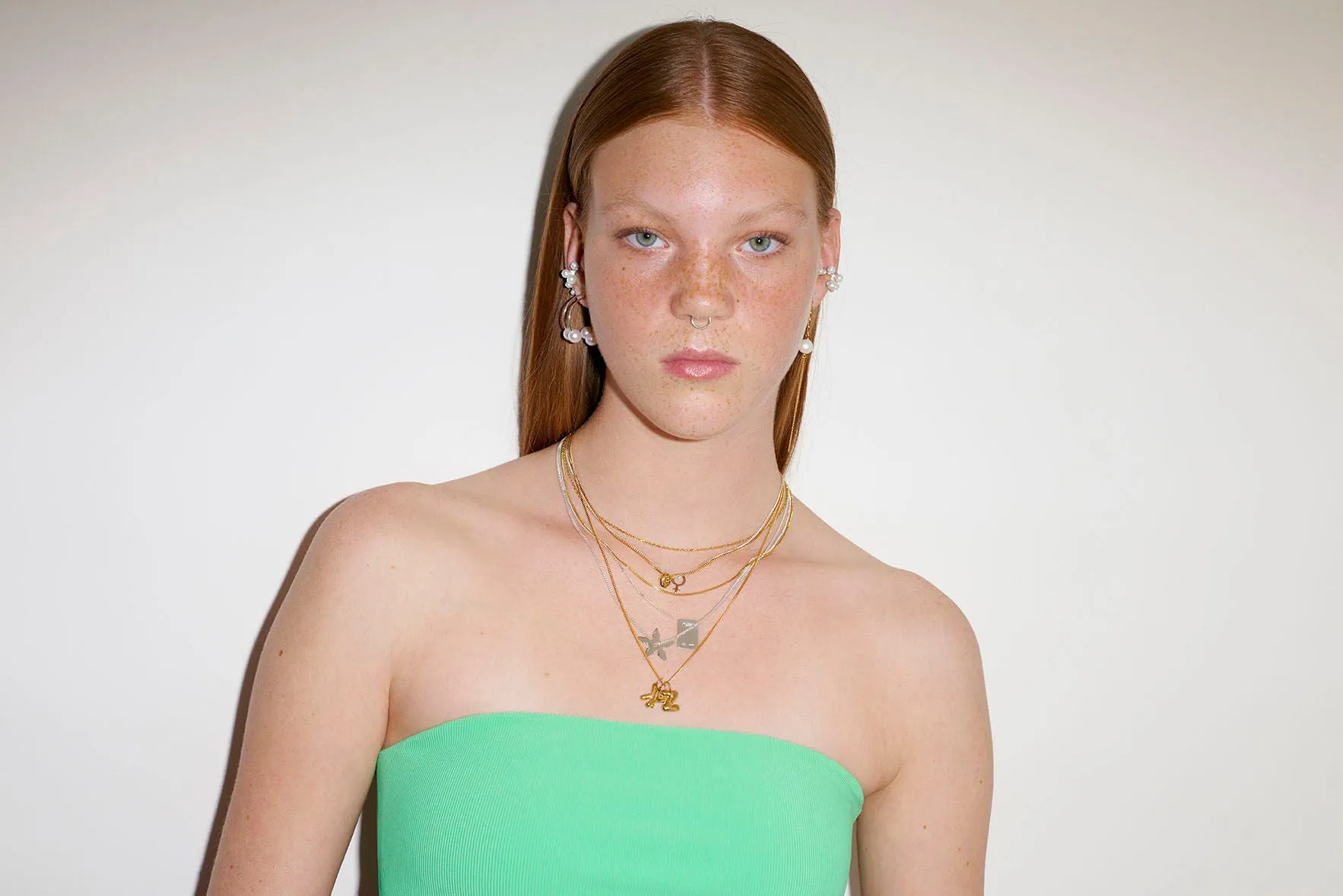 Letter Y Gold Plated Necklace