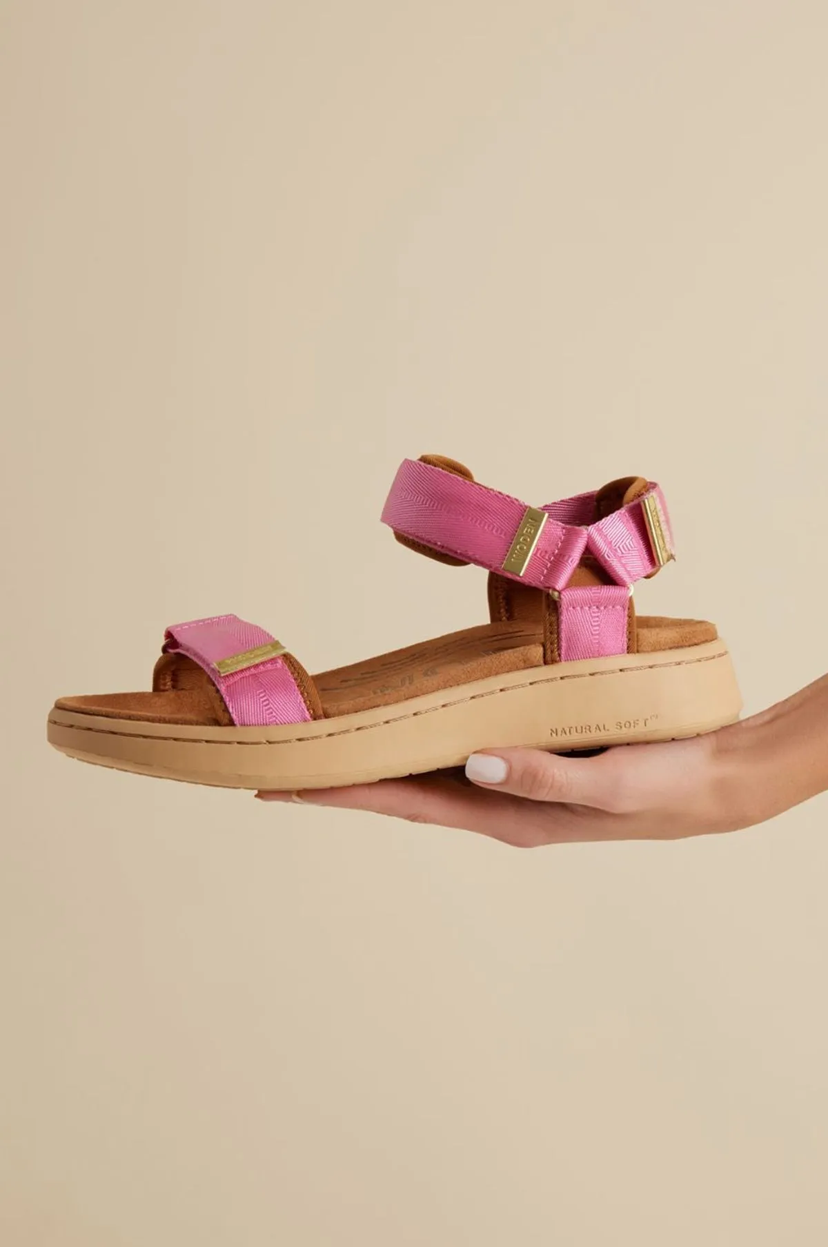 Line Sandals Aurora Pink