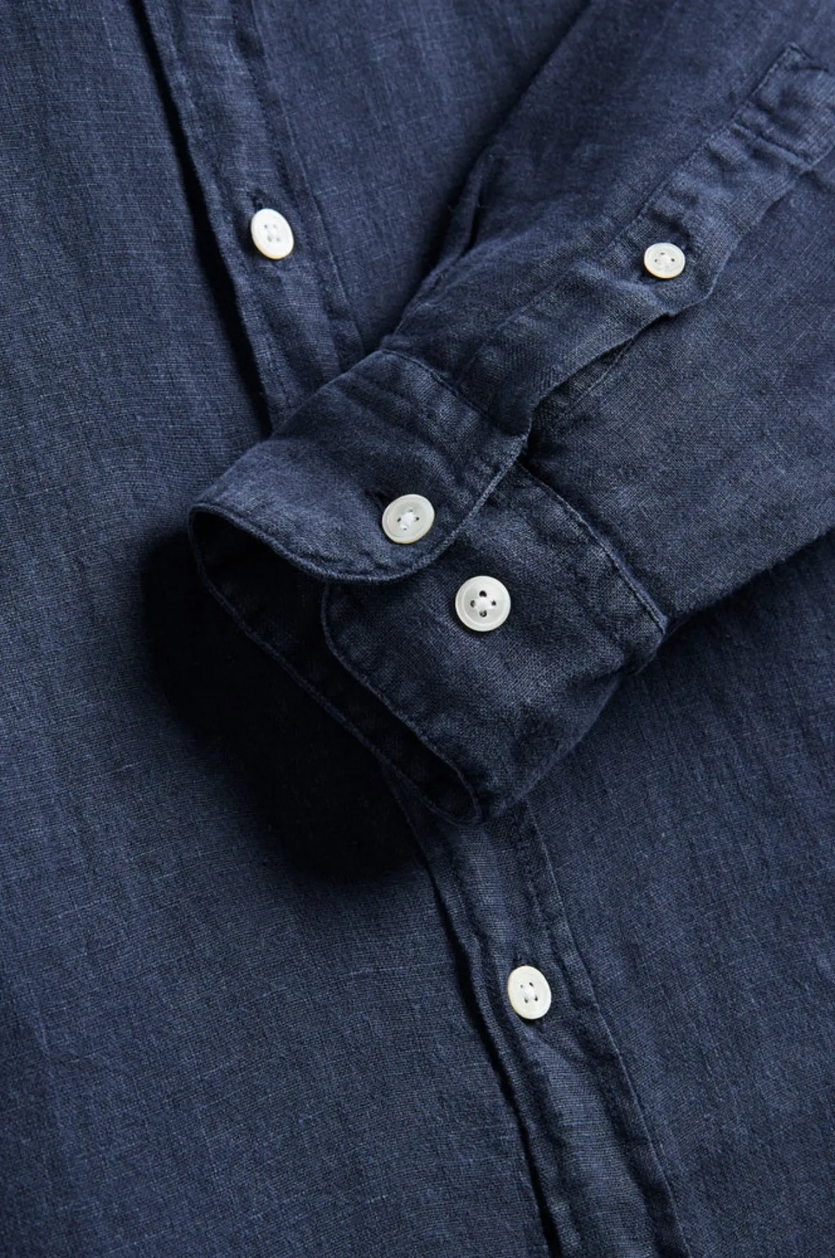Linen Shirt Navy