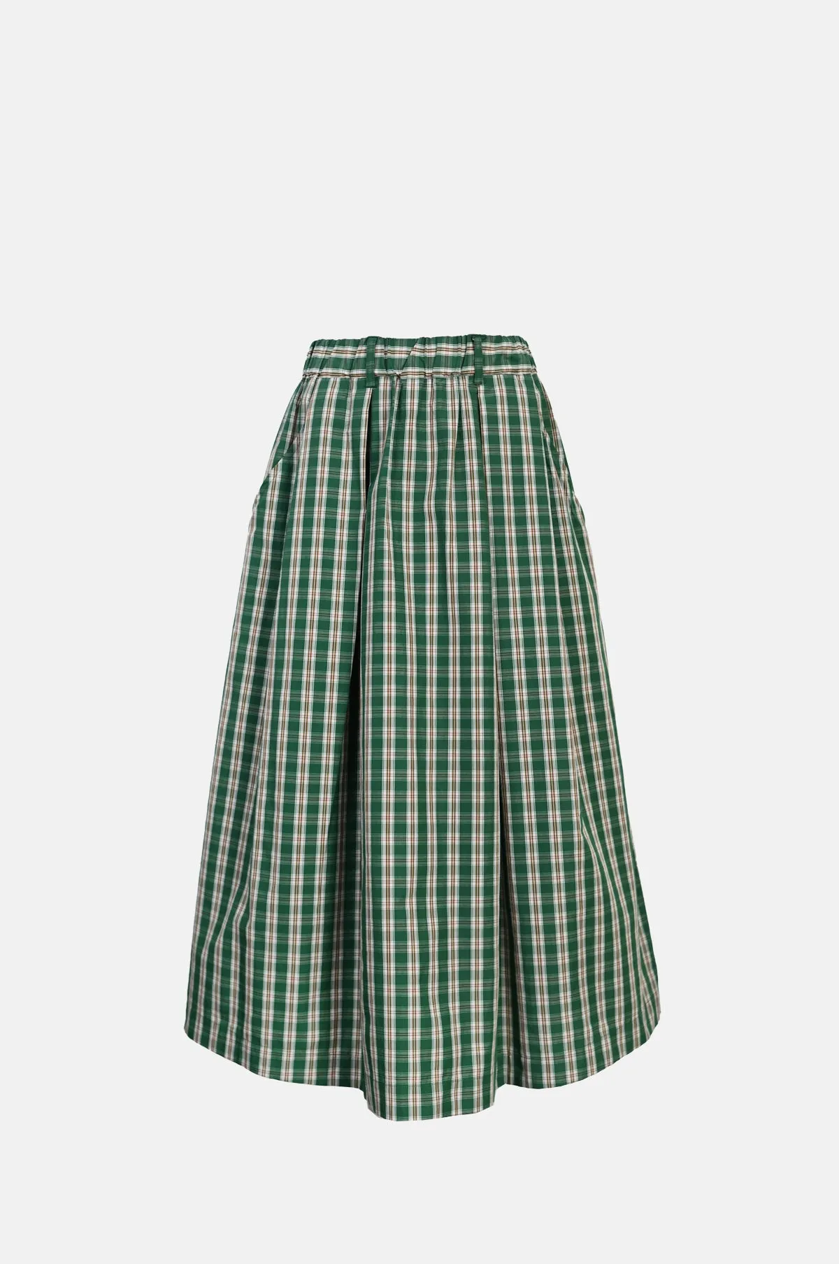 Lola-W Skirt Green Check