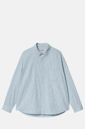 L/S Notus Shirt Bova Stripe Bluebird