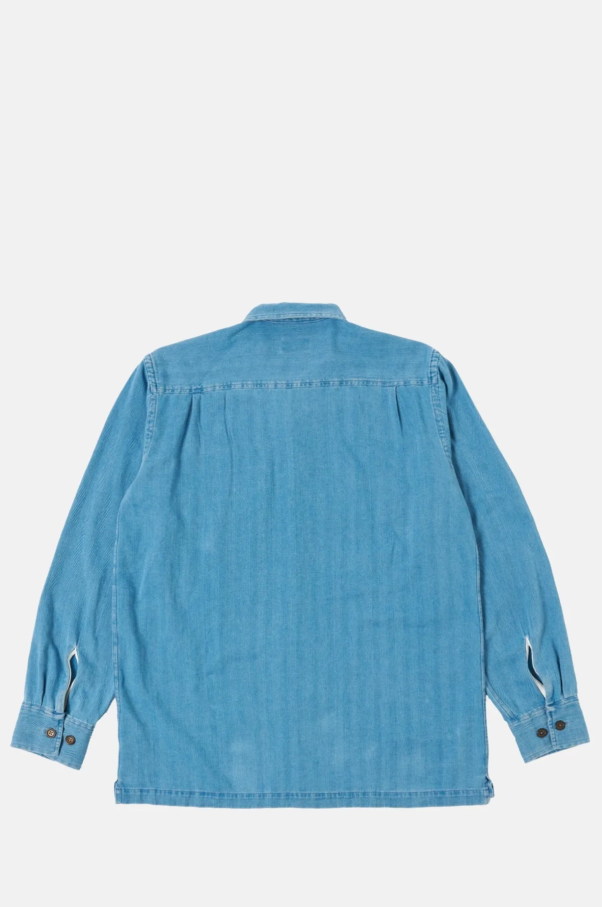 L/S Utility Shirt Washed Indigo