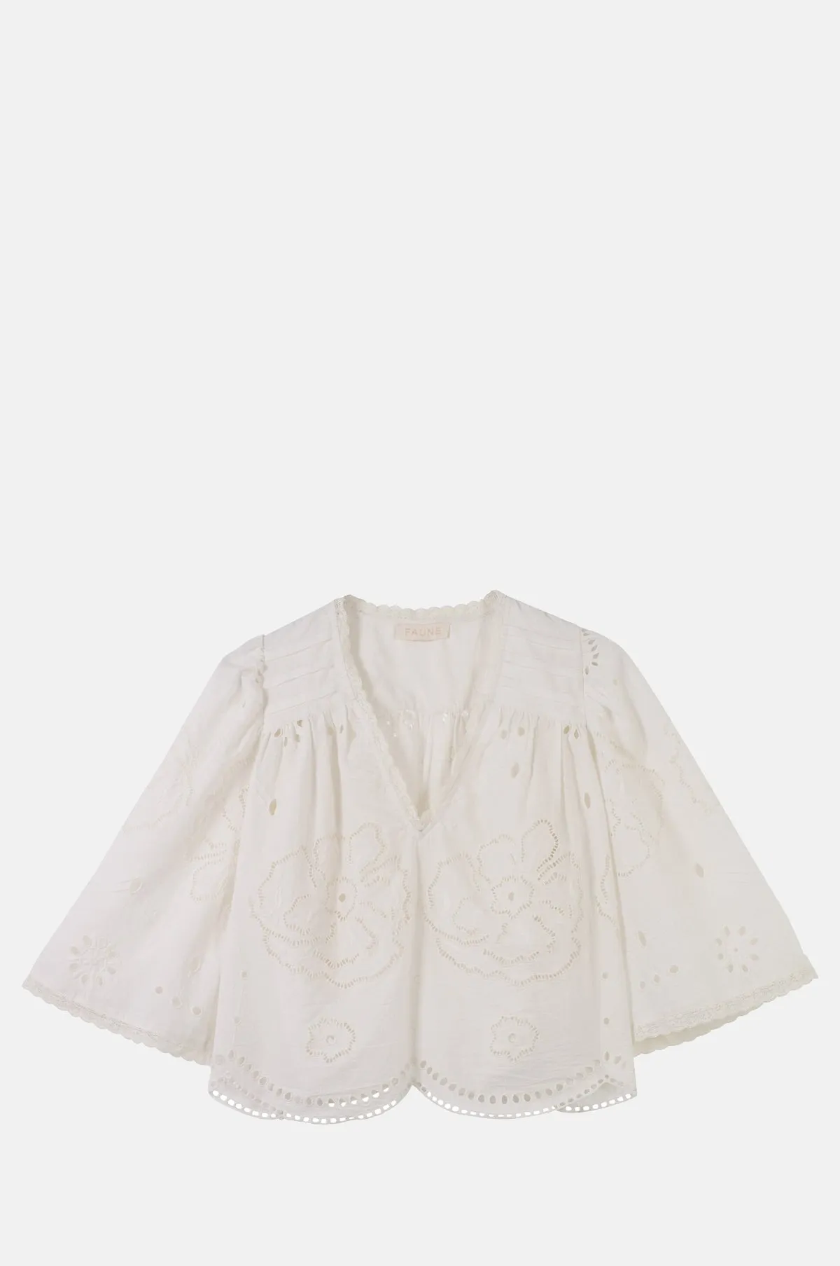 Mabel Top Vintage White