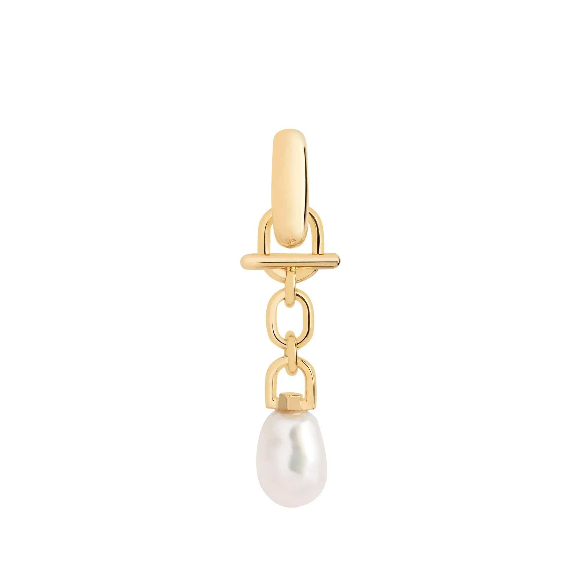 Mambo Gold Plated Huggie