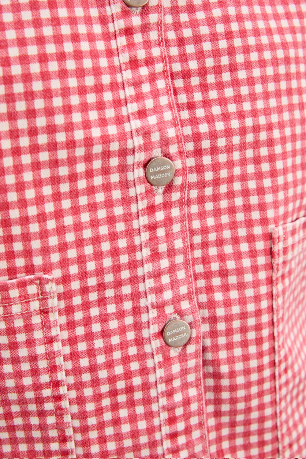 Mari Gilet Red Gingham