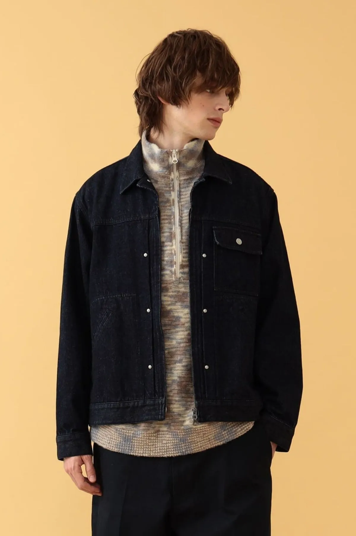 Max Denim Trucker Jacket One Wash