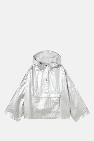 Metallic Jacket Silver Metallic