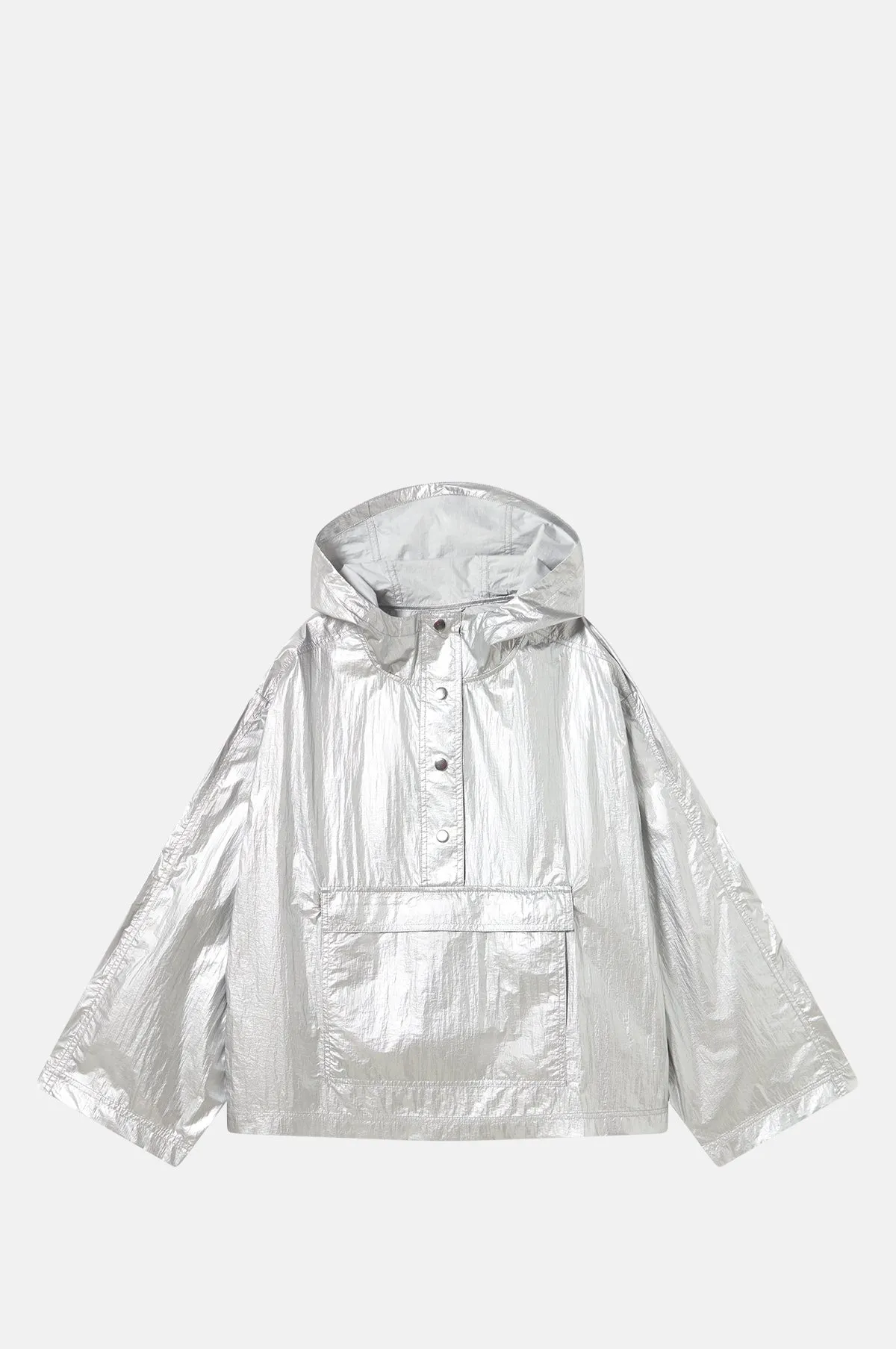 Metallic Jacket Silver Metallic
