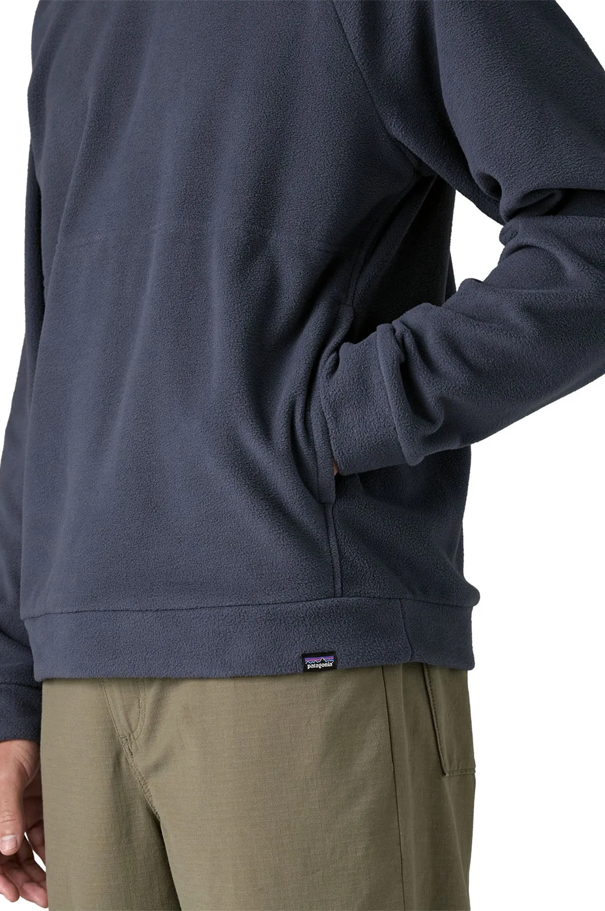 Micro D Crewneck Smoulder Blue