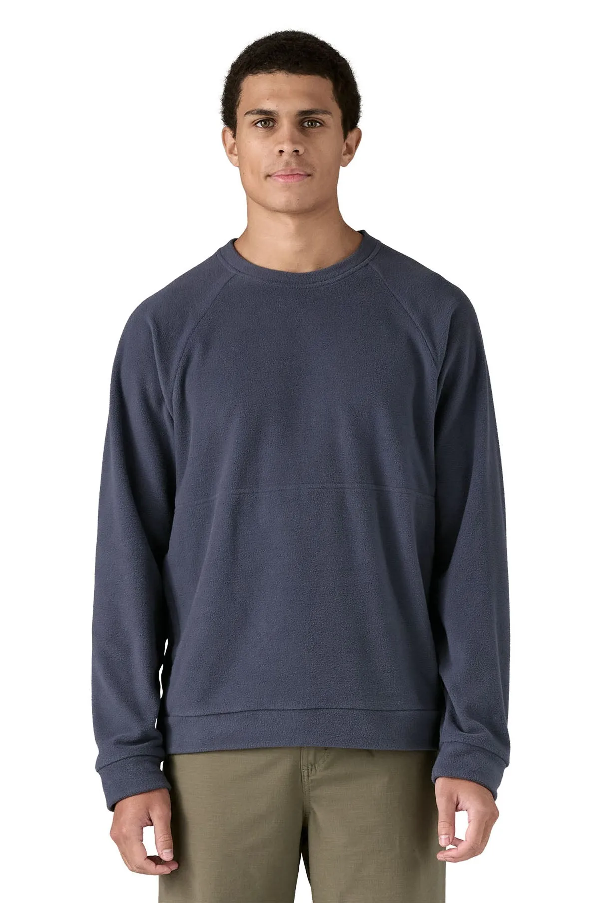 Micro D Crewneck Smoulder Blue