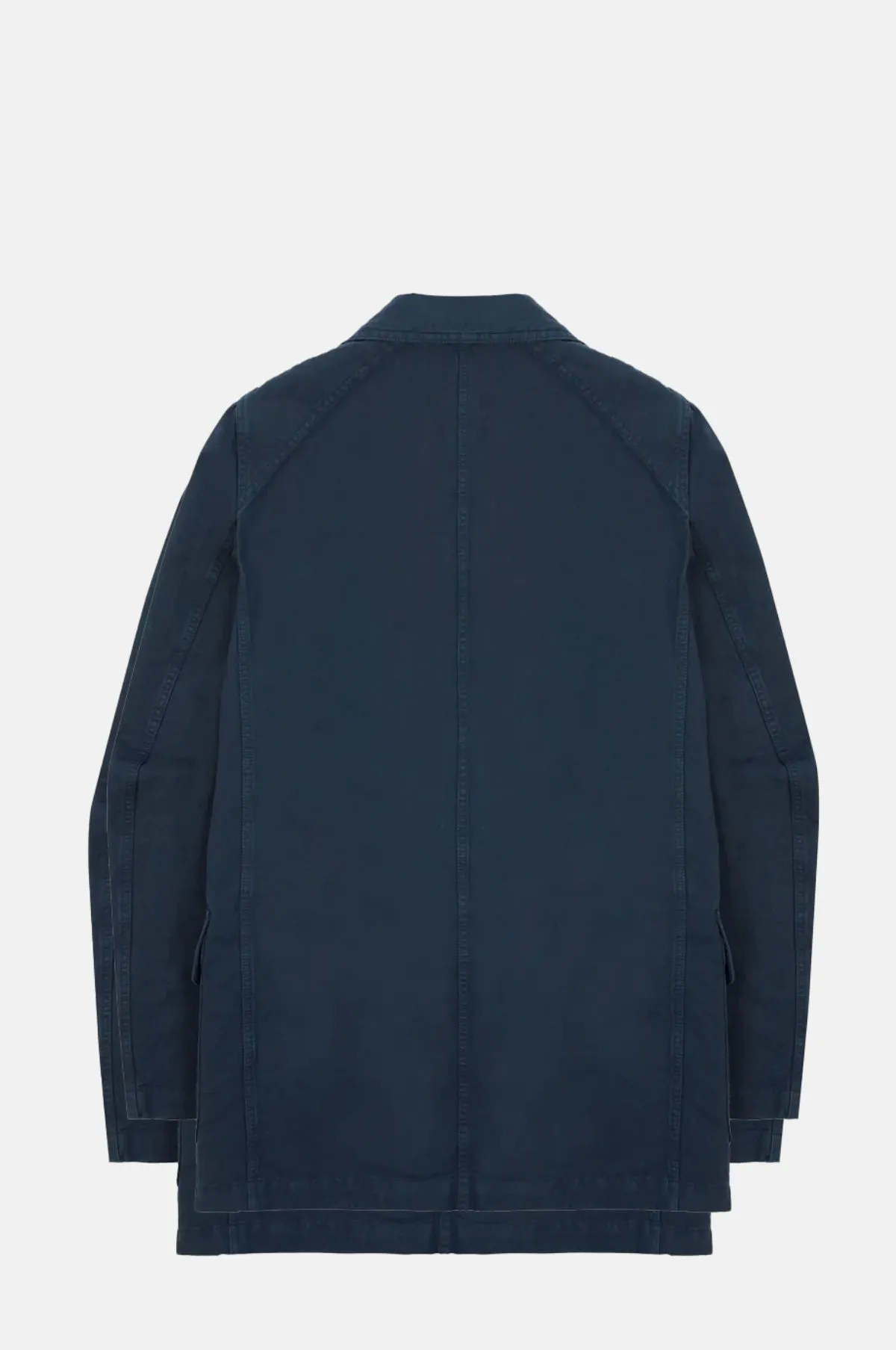 MKI Cotton Linen Games Blazer Navy