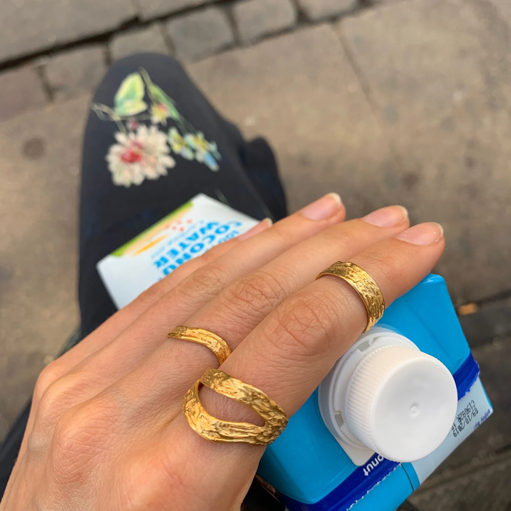 Multi Ring Silver