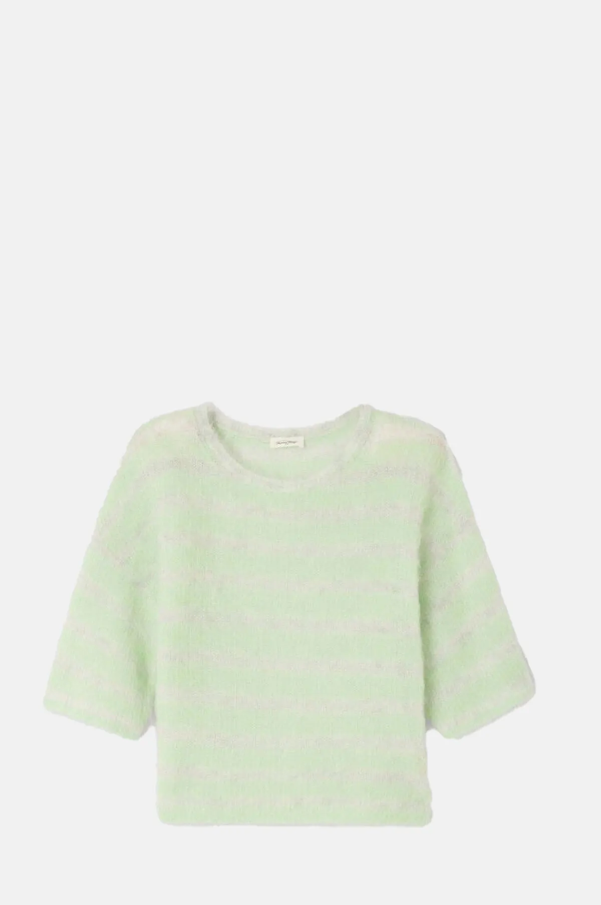Nenybay Knit Polaire Chine Raye Amande