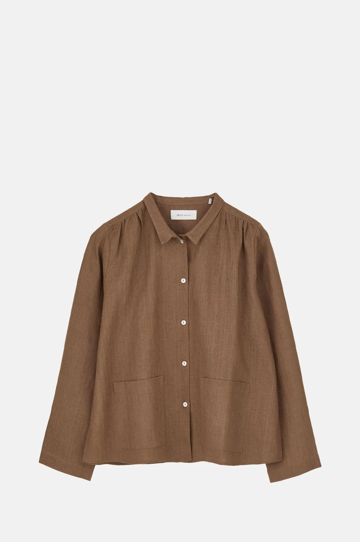 Nettle Shirt Cedar Brown