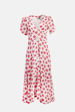 Novara Dress Vintage Rose Ivory