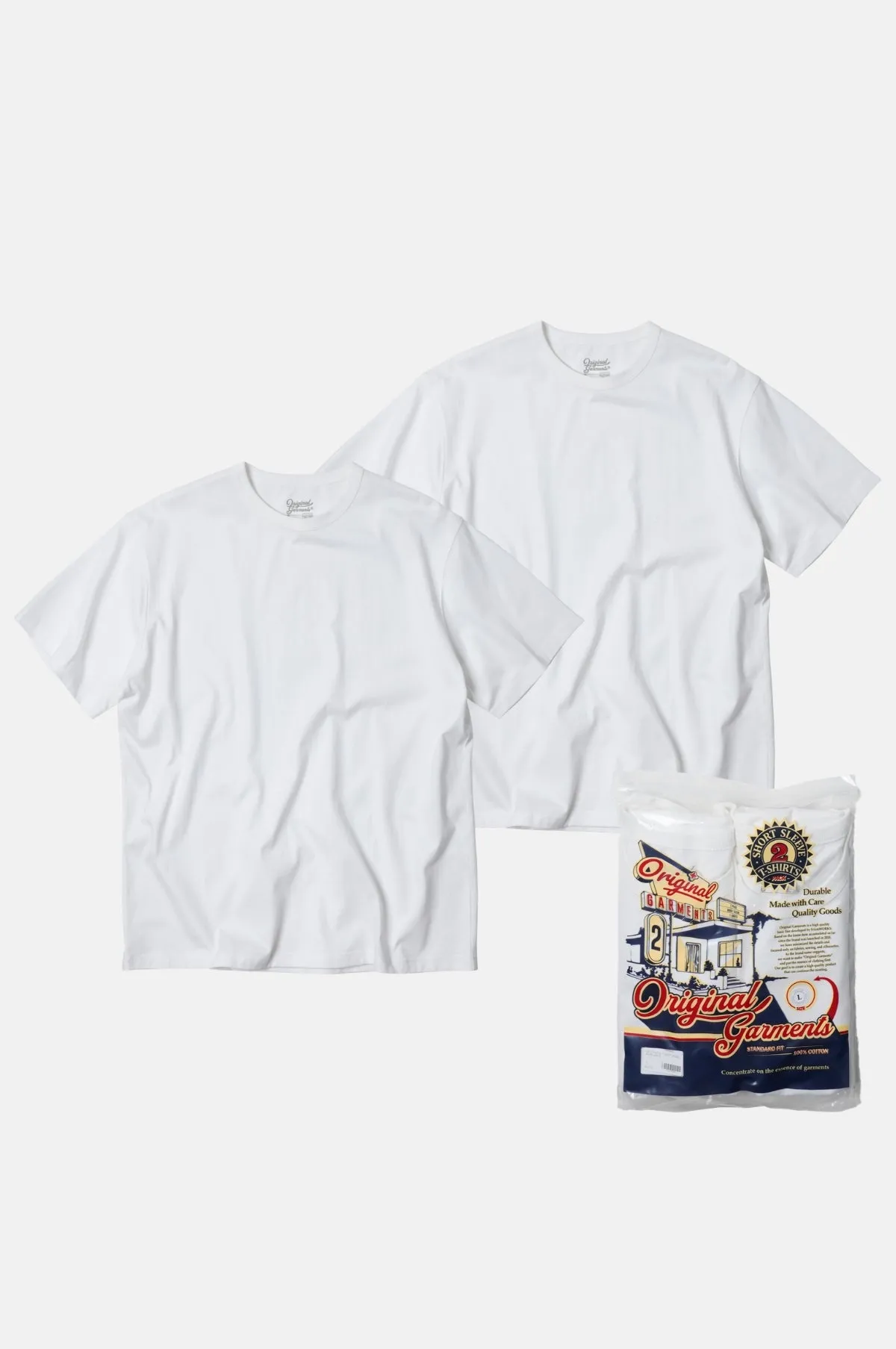 OG Athletic T-Shirt 2Pack White   White