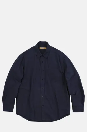 OG Dobby Weave Seersucker Shirt Navy