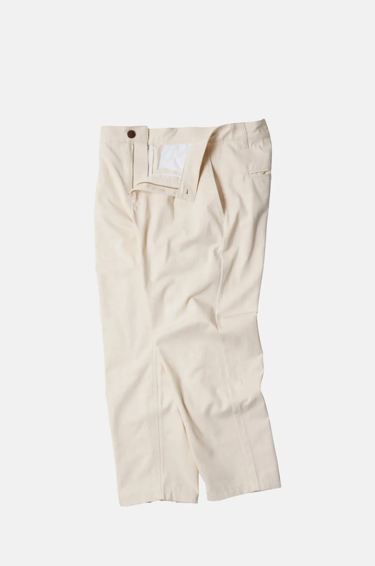 OG Haworth One Tuck Pants Cream