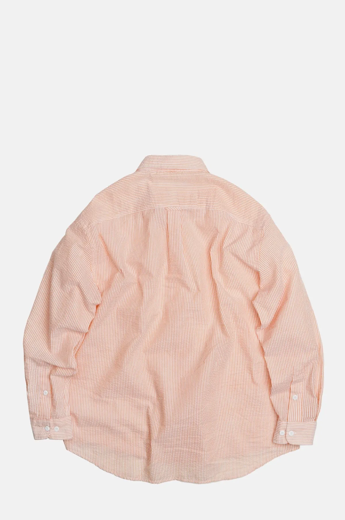 OG Stripe Seersucker Shirt Orange