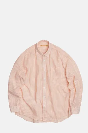 OG Stripe Seersucker Shirt Orange