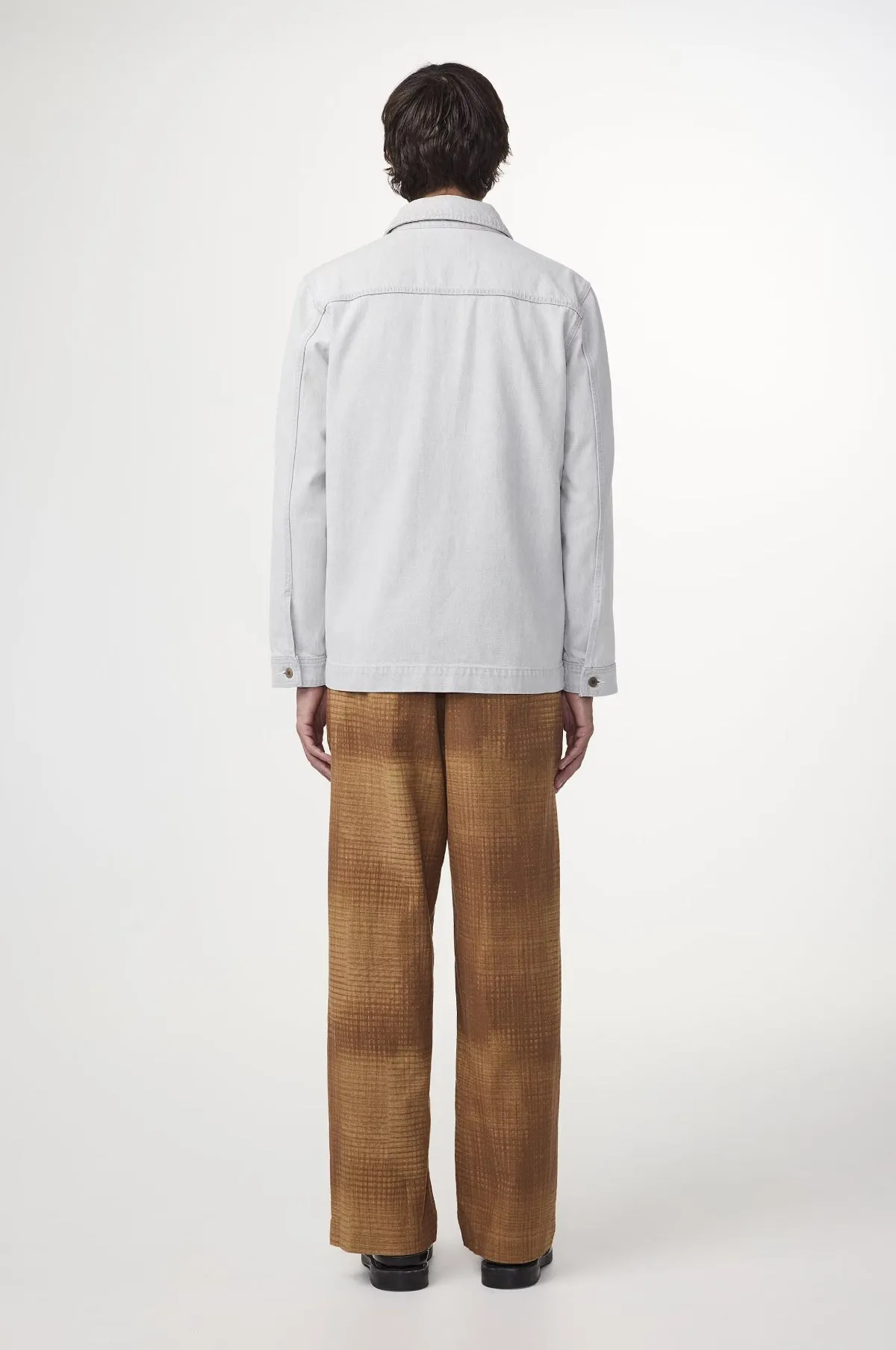 Ollie Shirt Light Grey Denim