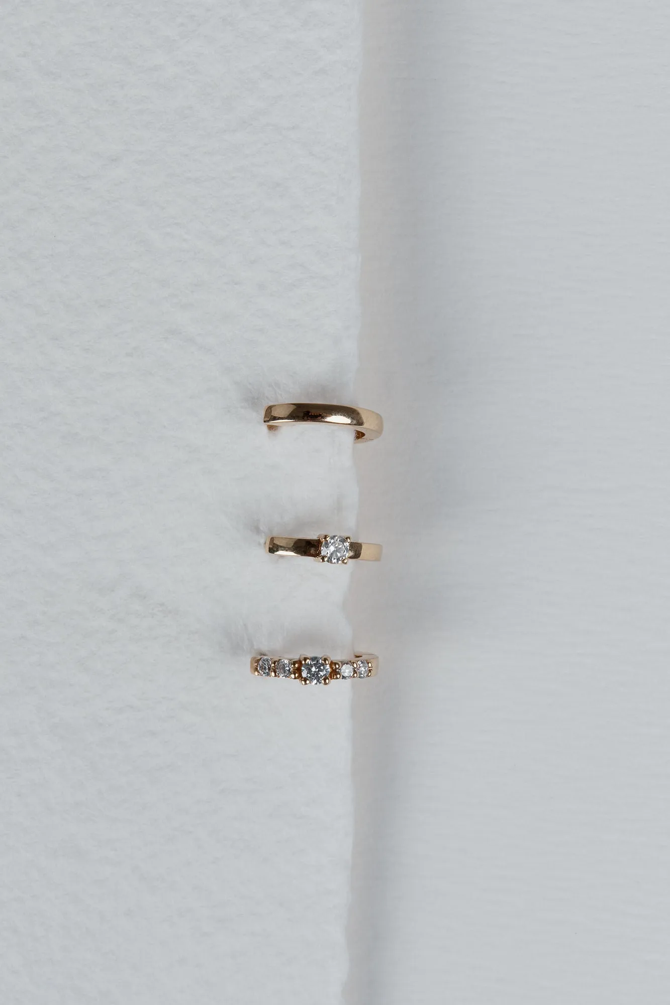 One Essential 18K Rosegold Hoop