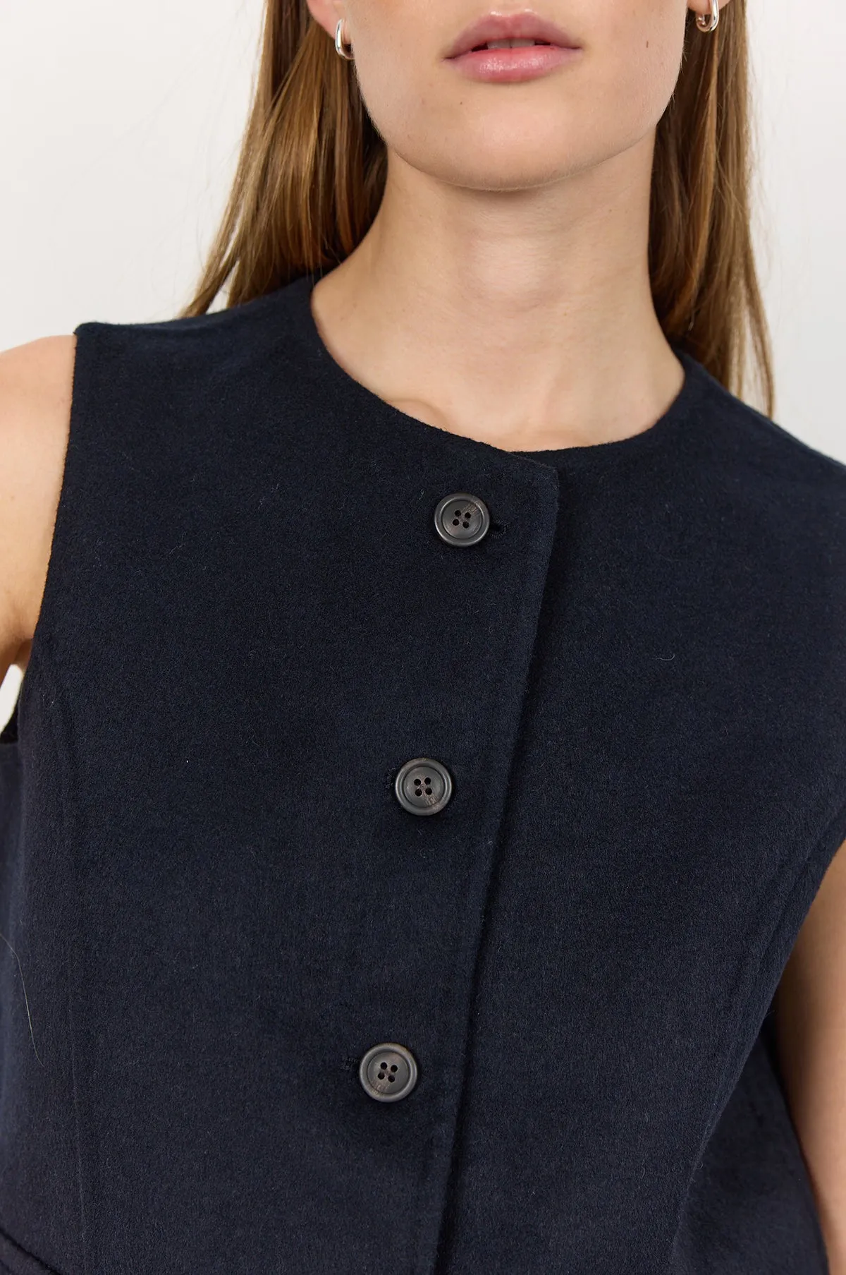 Owa Waistcoat Dark Navy
