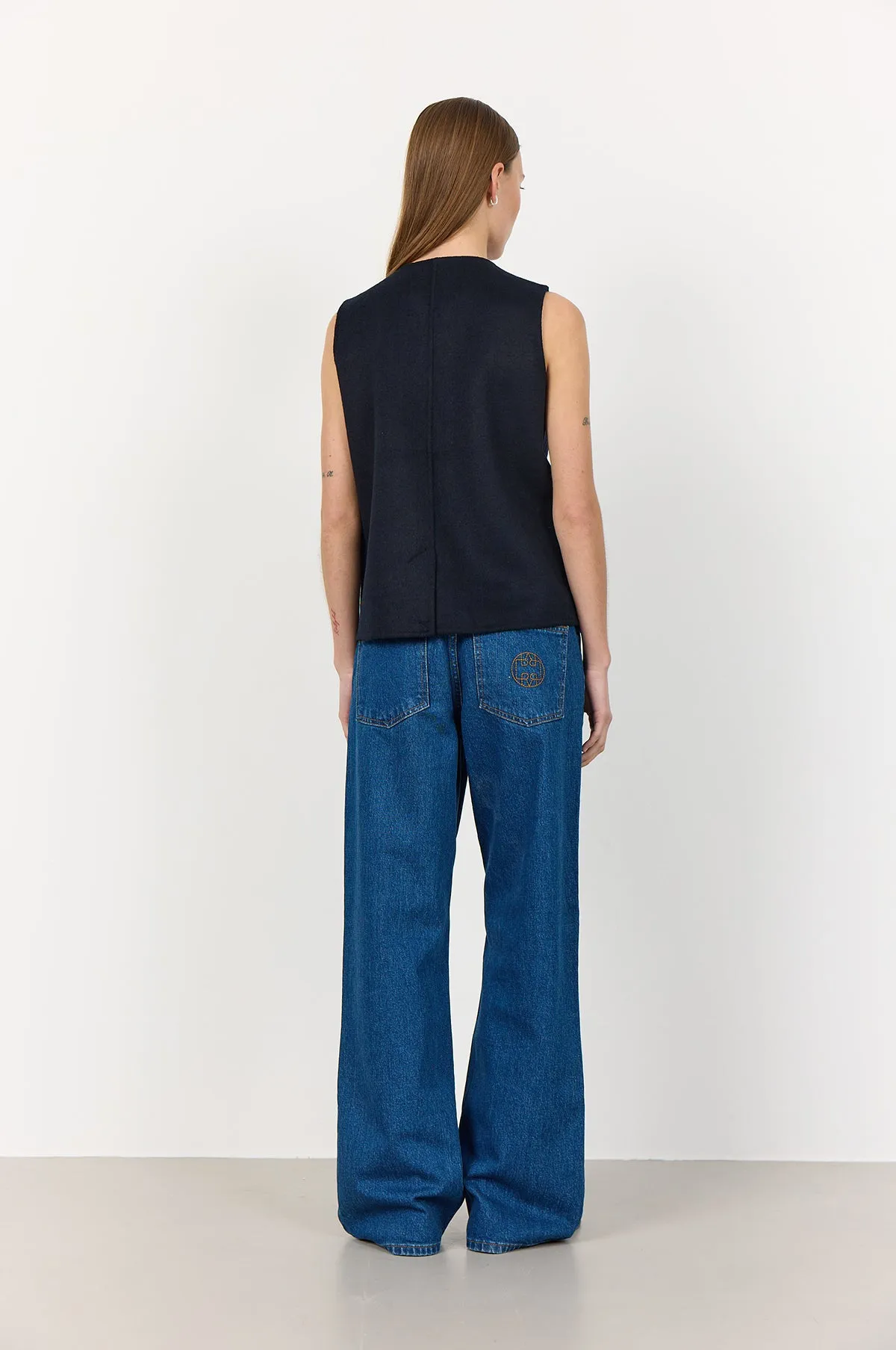Owa Waistcoat Dark Navy