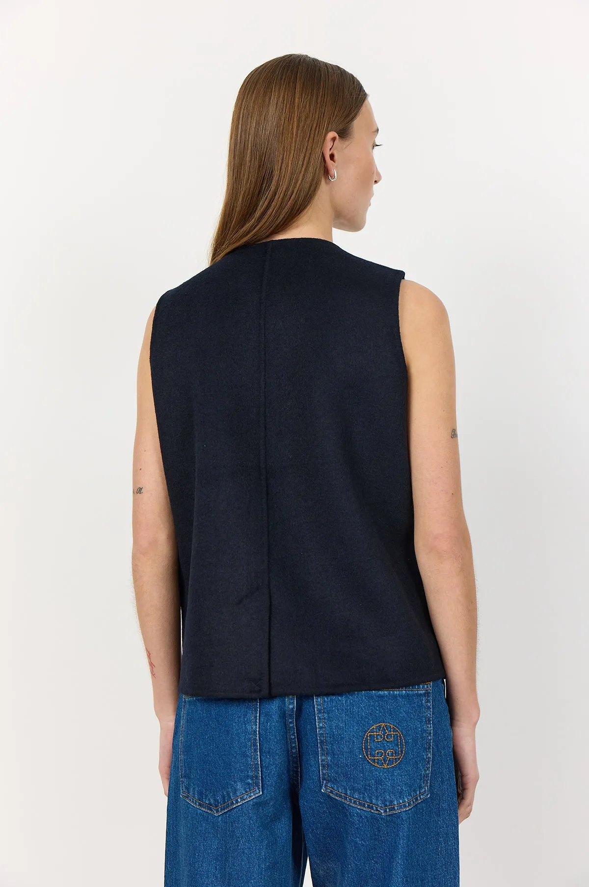 Owa Waistcoat Dark Navy