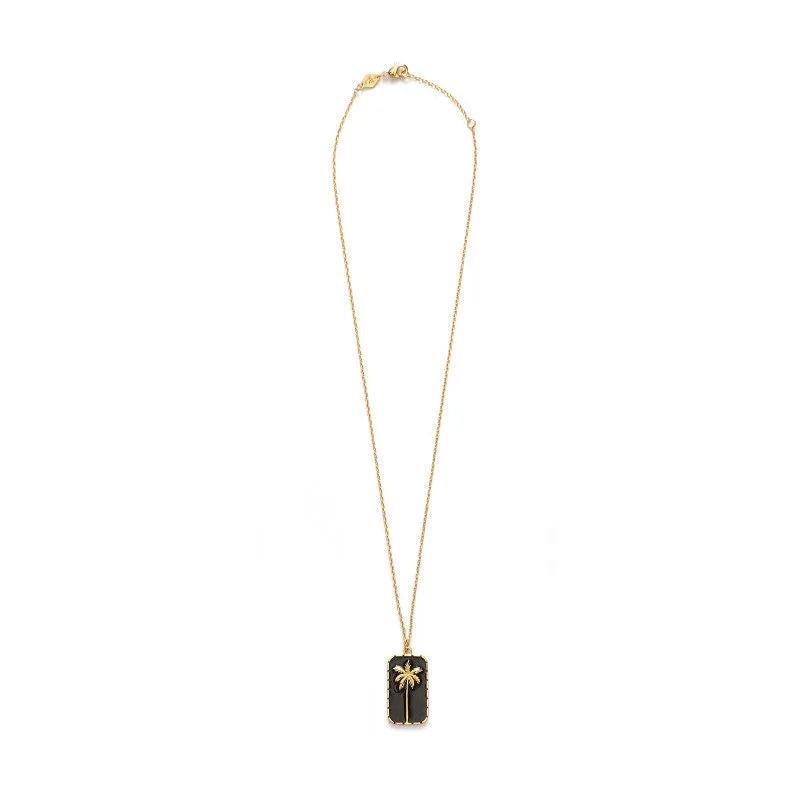 Palm Springs Gold Plated Necklace