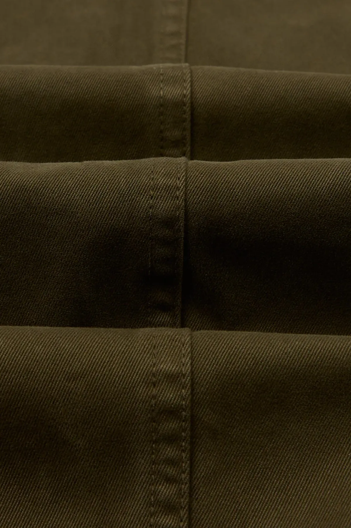 Peached Flat Front Chino Olive