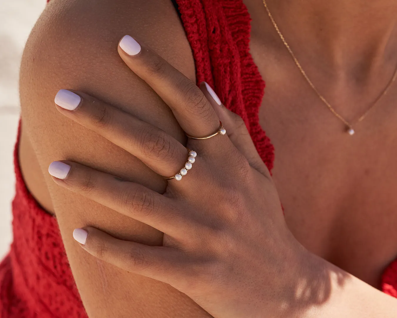Pearl 14K Gold Ring